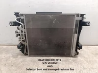 RAM 68268592AD, 68312697AC, 68268606AD, AA446720-0413, AA223000-9754,C68605-121, 220190307 / 68268592AD, 68312697AC, 68268606AD, AA4467200413, AA2230009754, C68605121, 220190307 1500 Crew Cab Pickup (DT) 2019 Radiateur