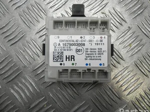 Mercedes-Benz A 167 900 30 08 / A1679003008 GLE (W167) (2019 ...) 2019 Unité de commande pour porte Right Rear Left Rear Left Front Right Front