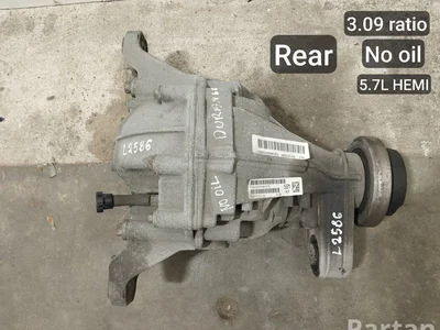 Dodge 68251551AA, 3.09, 3.09 RATIO, 68251551AA / 68251551AA, 309, 309RATIO, 68251551AA DURANGO (WD) 2015 Réducteur essieu arrière - Image 1