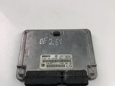 Opel 90569348; 0281001634 / 90569348, 0281001634 VECTRA B (36_) 2002 Unité de contrôle moteur - Image 1