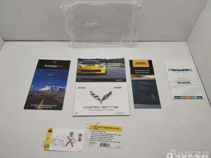 Chevrolet CORVETTE (C7) 2016 Carnet d'entretien