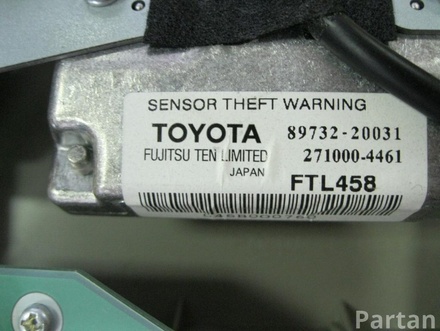 TOYOTA 1D111-040G, 89732-20031 / 1D111040G, 8973220031 AVENSIS Estate (_T27_) 2011 Interior Light