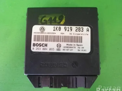 Volkswagen 1K0 919 283 A / 1K0919283A TOURAN (1T1, 1T2) 2003 Unité de contrôle pour systèmes de stationnement - Image 1