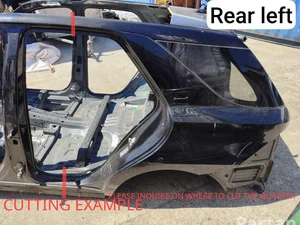 Mercedes-Benz M-CLASS (W166) 2015 Quart de corps Left Rear