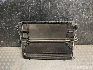 Volkswagen 7P0121201, 7P0121207B, 7P0121203H TOUAREG (7P5) 2013 Radiateur complect Ventilateur de radiateur Condenseur