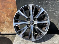 Toyota 42611-0DJ10 / 426110DJ10 YARIS (_P13_) 2018 Felgi aluminiowe 4x100  R15 EJ 5.0 ET39