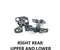 Jeep 85574F, 3342D, 352AB, 3332M Wagoneer/ Wagoneer L WS 2023 Bisagra de puerta Right Rear - Imagen 1
