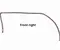 McLaren 13A1703, 13A1703.01 / 13A1703, 13A170301 570S 2016 Türdichtung vorne rechts - Bild 1