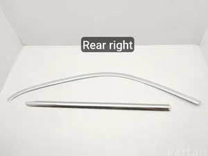 Mercedes-Benz A2476730200, A2476732200 EQB (X243) 2023 Décoration de cadre de verre porte Right Rear