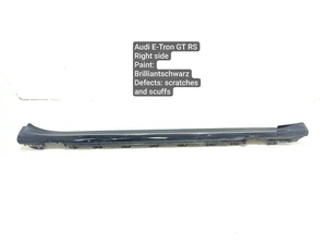 Audi 4J3853856, 1573819 E-TRON GT sedan (F83, F8P) 2024 Nakładka progu prawa strona