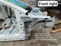 Mercedes-Benz EQE SUV (X294) 2024 Quart de corps Right Front