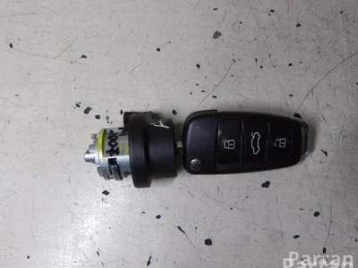 Audi 8E0 837 220 Q / 8E0837220Q A4 (8EC, B7) 2005 cylindre de serrure pour allumage - Image 1