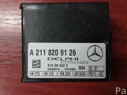 MERCEDES-BENZ A2118209126 E-CLASS (W211) 2007 Control unit for impact sound