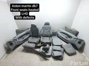 Aston Martin 801I0963-7AA, 80110962-6AA, 11274BA, / 801I09637AA, 801109626AA, 11274BA DB7 Volante 2002 Sėdynių komplektas Durų panelė Porankis