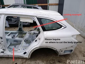 Subaru OUTBACK (BT) 2020 Четверть машина сзади слева