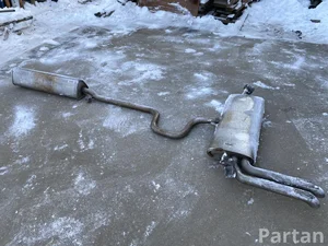 Škoda 5Q6253611BN, 5Q0253211CA Octavia Mk4 Combi 2024 Глушитель