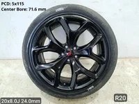 Dodge 1ZV91TRMAB CHARGER 2017 Jantes en alliage R20 EJ 8.0 5X115