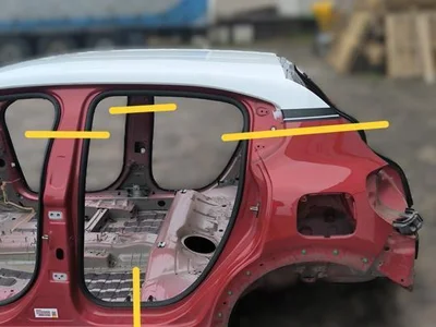 Citroën C3 III (SX) 2019 Четверть машина сзади слева - Изображение 1