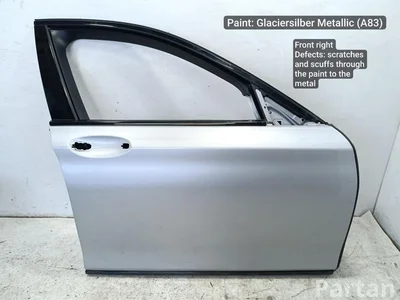 BMW 7 (G11, G12) 2016 Durys dešinė priekis - Paveiksliukas 1