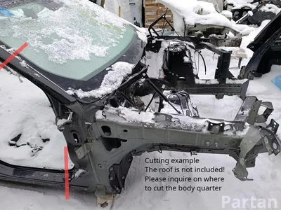 Jeep 68430796AB GRAND CHEROKEE V (WL) 2022 Kėbulo ketvirtis dešinė priekis - Paveiksliukas 1