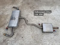 Volkswagen 3QF253411D, 30F253611B, 30F120B, 3QF119A, / 3QF253411D, 30F253611B, 30F120B, 3QF119A ATLAS (CA1, CA2, CA3) 2019 Silencieux