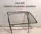 Bentley 43R-00003, DOT17-M24-AS2 / 43R00003, DOT17M24AS2 MULSANNE 1981 Décoration de cadre de verre porte gauche - Image 1