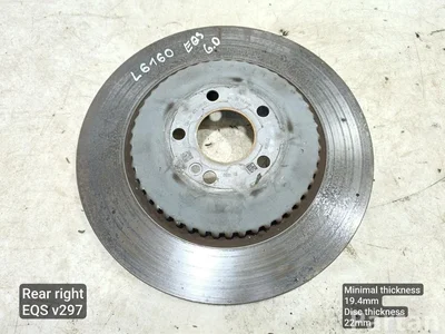 Mercedes-Benz A2974230500, 16D81410 EQS (V297) 2022 Stabdžių diskas dešinysis galinis - Paveiksliukas 1
