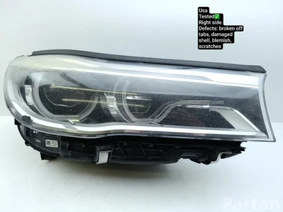 BMW 7465604-01 / 746560401 7 (G11, G12) 2016 Priekinis žibintas dešinė USA - Paveiksliukas 1