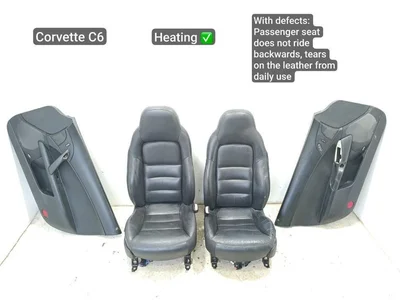 Chevrolet 10395308, 10395307, 10309502, 10309503 CORVETTE (C6) 2005 Set siège Panneau de porte - Image 1