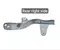Mercedes-Benz A2976208801 EQS (V297) 2023 Stoßstangenhalter hinten rechts - Bild 1