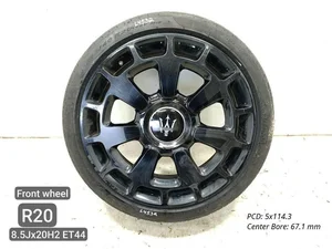 Maserati 670011857 QUATTROPORTE VI 2014 Llantas de aleación R20 ET44 EJ 8.5 5x114.3