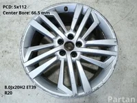 Audi 80A601025F, 80A601025AE Q5 (FY) 2018 Alufelgen 5x112  R20 EJ 8.0 ET39