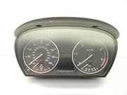 BMW 9143822 3 Coupe (E92) 2008 Dashboard (instrument cluster) mph - miles per hour km/h - kilometre per hour