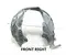 Audi Q8 e-tron 2024 Doublure d'aile Right Front - Image 1