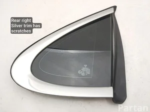 Porsche 971845298J, 971845418A, 971853894B PANAMERA (971) 2018 Vitre Latérale Arrière de la Carrosserie Right Rear