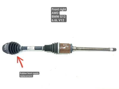 BMW 8687378 7 (G11, G12) 2018 Arbre de transmission Right Front - Image 1