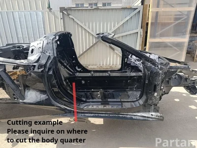 Chevrolet Corvette (C8) 2023 ćwiartka samochodowa z tyłu po prawej - Zdjęcie 1