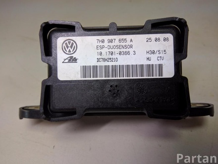 SKODA 7H0 907 655 A / 7H0907655A SUPERB I (3U4) 2008 Sensor, longitudinal acceleration