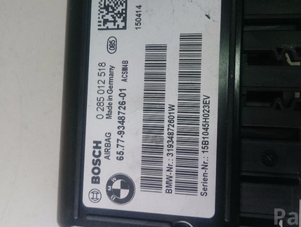 BMW 9348726 4 Coupe (F32, F82) 2014 Air bag control module