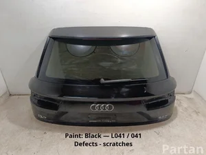 Gebrauchtes Original Audi 4M0827445, 4M0827446, 4M0035225A, 8X0971170, 54832050 Q7 (4M) 2017 Heckklappe