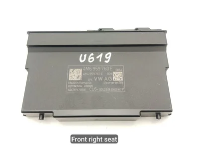 Porsche 4M6959760E, A2C7576701500 Cayenne 9Y0 9Y3 2021 Unité de commande pour siège Right Front - Image 1