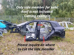Porsche Cayenne 9Y0 9Y3 2019 Side sill Left