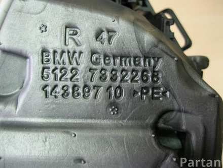 BMW 5122 7332268 / 51227332268 3 Touring (F31) 2012 Door Handle Right Rear