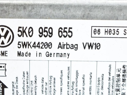 VW 5K0959655 GOLF VI (5K1) 2009 Unidad de control de airbag