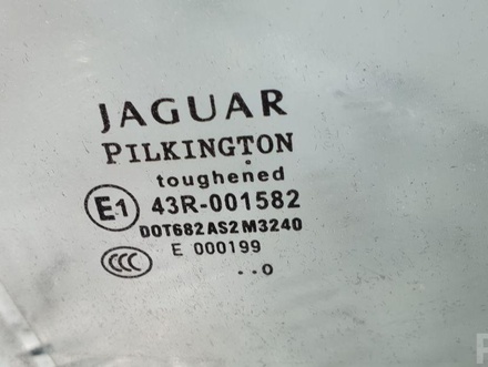 JAGUAR 43R001582, DOT682AS2M3240, E000199 XF (X250) 2011 Door Window Right Rear