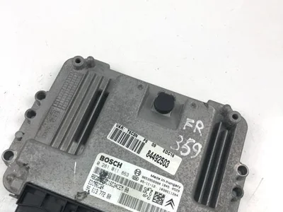 Peugeot 9661377280; 0281011863 / 9661377280, 0281011863 307 (3A/C) 2005 Unité de contrôle moteur - Image 1