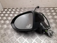 Volkswagen E13049783 PASSAT (3G2) 2019 Lusterko zewnętrzne z lewej mechaniczna regulacja Sygnał kierunkowskazu Oświetlenie pod lusterkiem