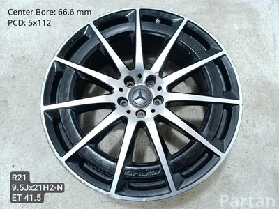 Mercedes-Benz A2974011400 EQS (V297) 2023 Alloy wheels 5x112  R21 ET41.5 EJ 9.5 - Image 1