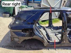 Mercedes-Benz M-CLASS (W166) 2015 Quart de corps Right Rear