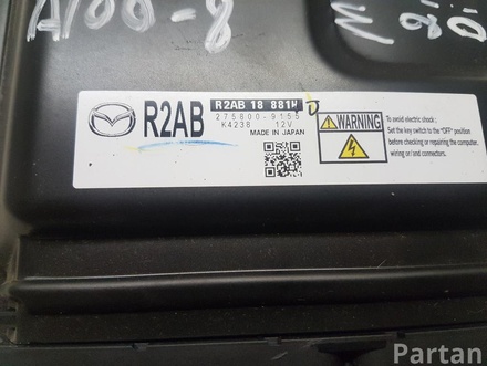 MAZDA R2AB 6 Saloon (GH) 2010 Control unit for engine